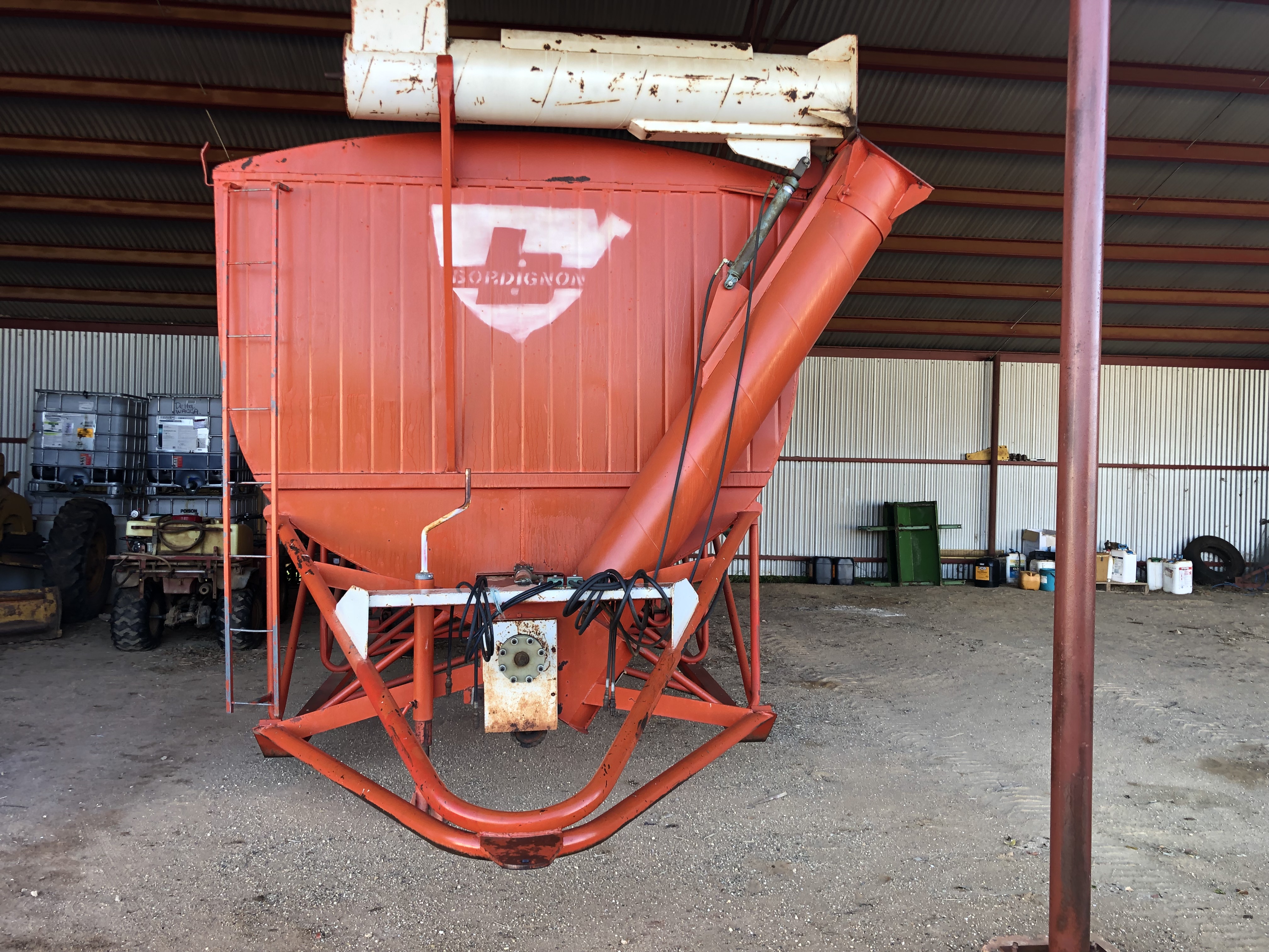 Bordignon 50m/t Mother Bin Machinery & Equipment Mother