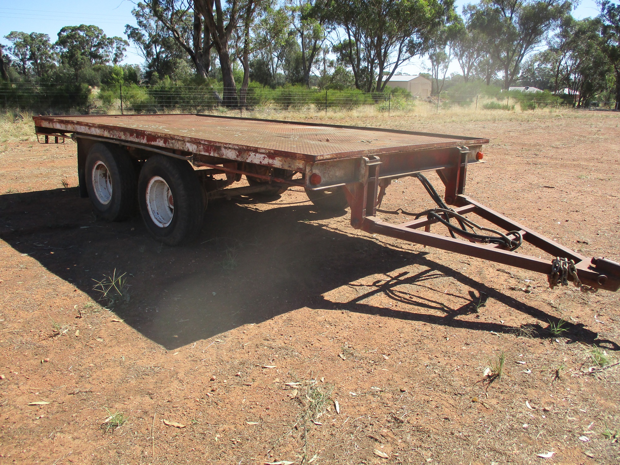 Farm Hay Trailer /Dog Trailer Trucks & Trailers Farm