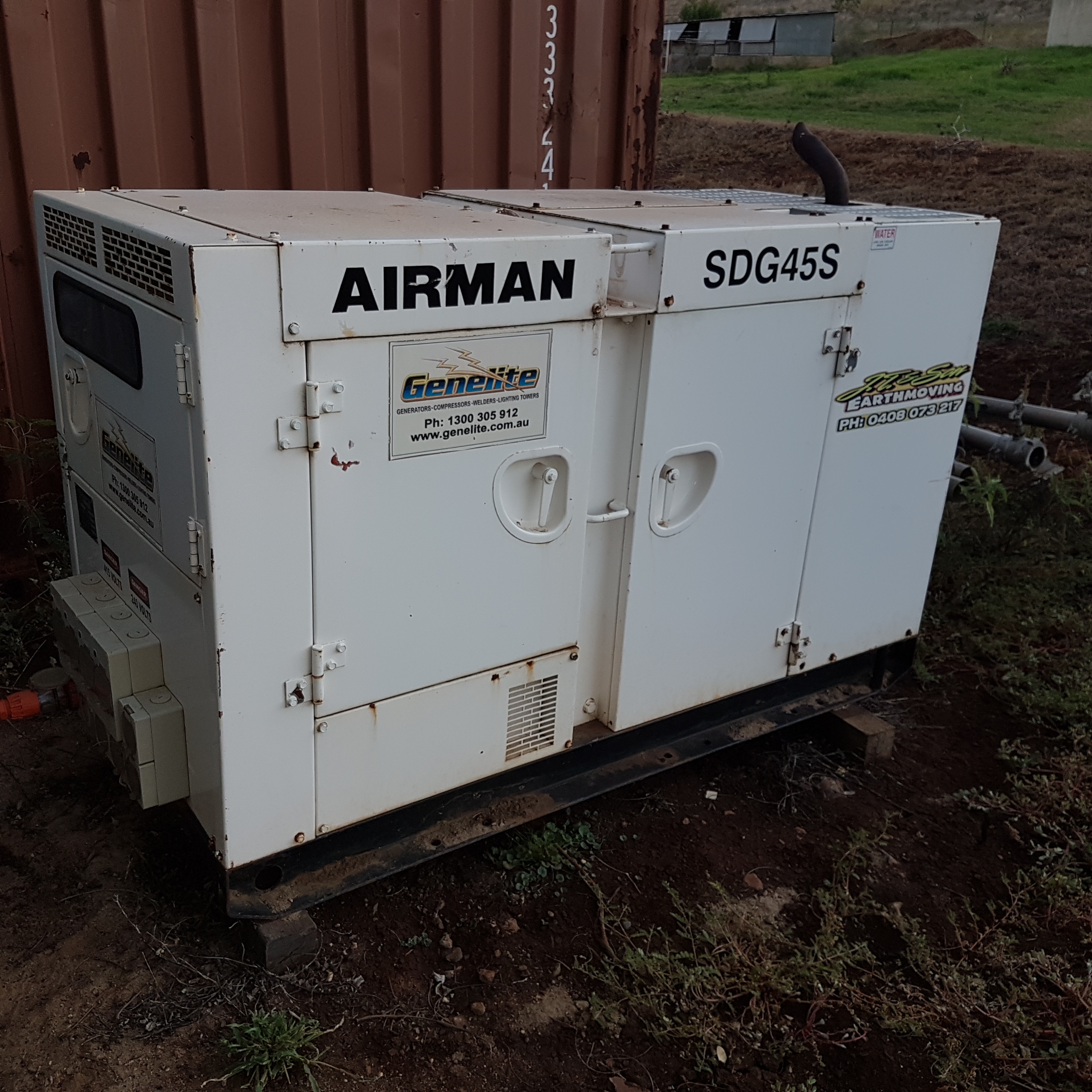 Airman SDG45S Generator Machinery & Equipment Generators