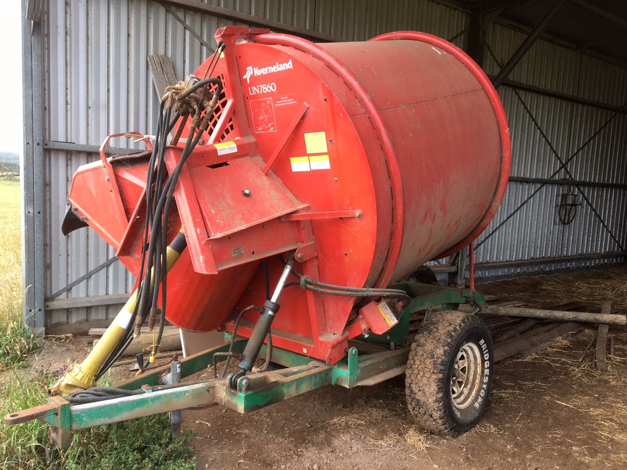 Kverneland UN7860 Silage/fodder chopper Machinery & Equipment