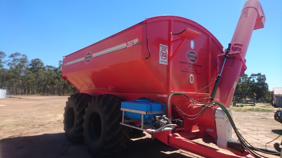 2012 Dunstan 25mt Bogie Chaser Bin Machinery & Equipment