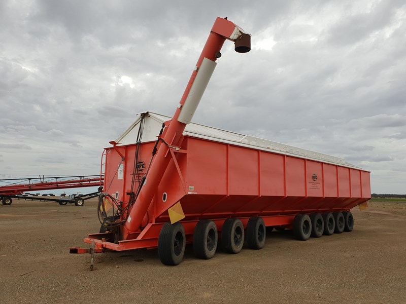 2012 Dunstan 110t Mother Bin Machinery & Equipment Grain