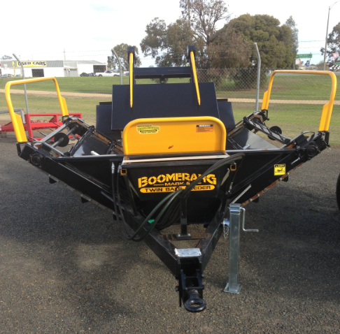 New Boomerang Round Square Two Bale Feeder Machinery Amp