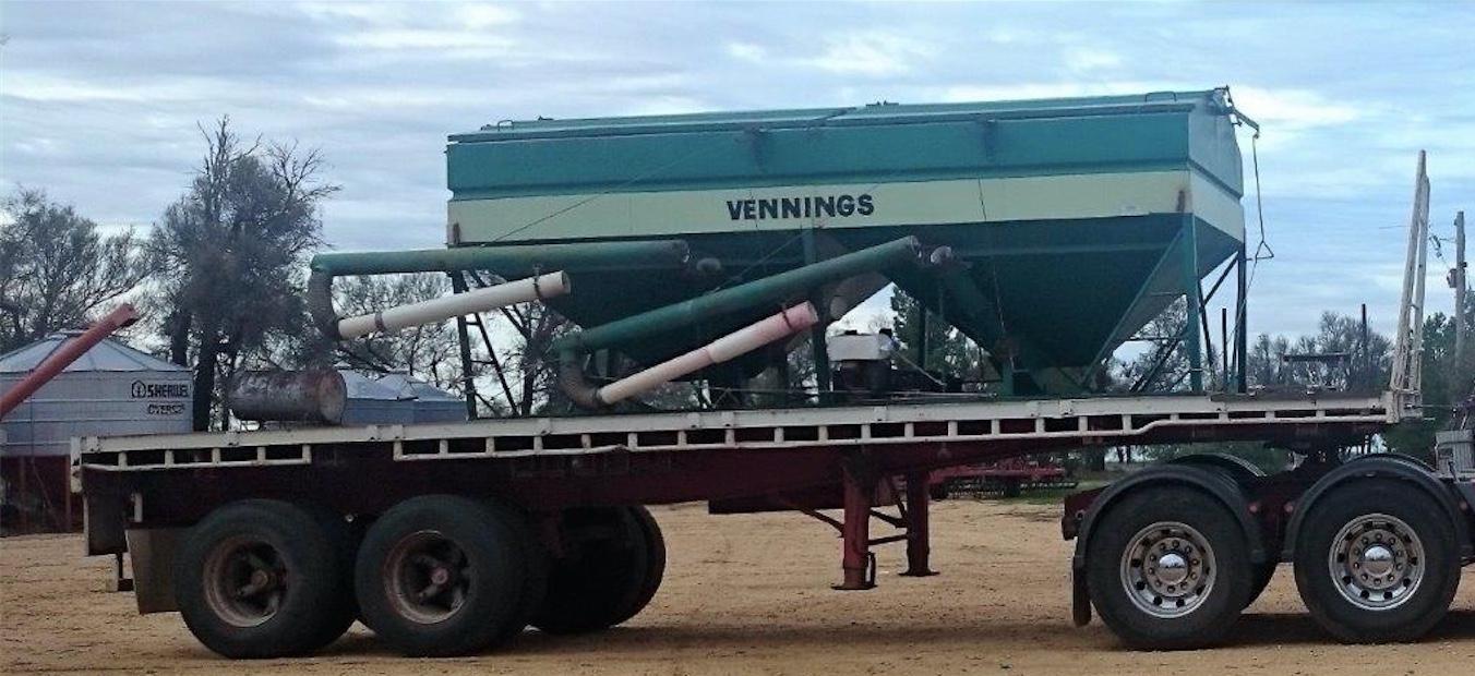 16ft Vennings Grouper Bin Machinery & Equipment Groupers