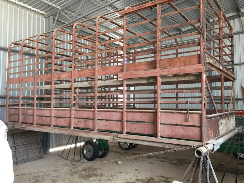 16ft Tubebuilt sheep/cattle stock crate Trucks & Trailers