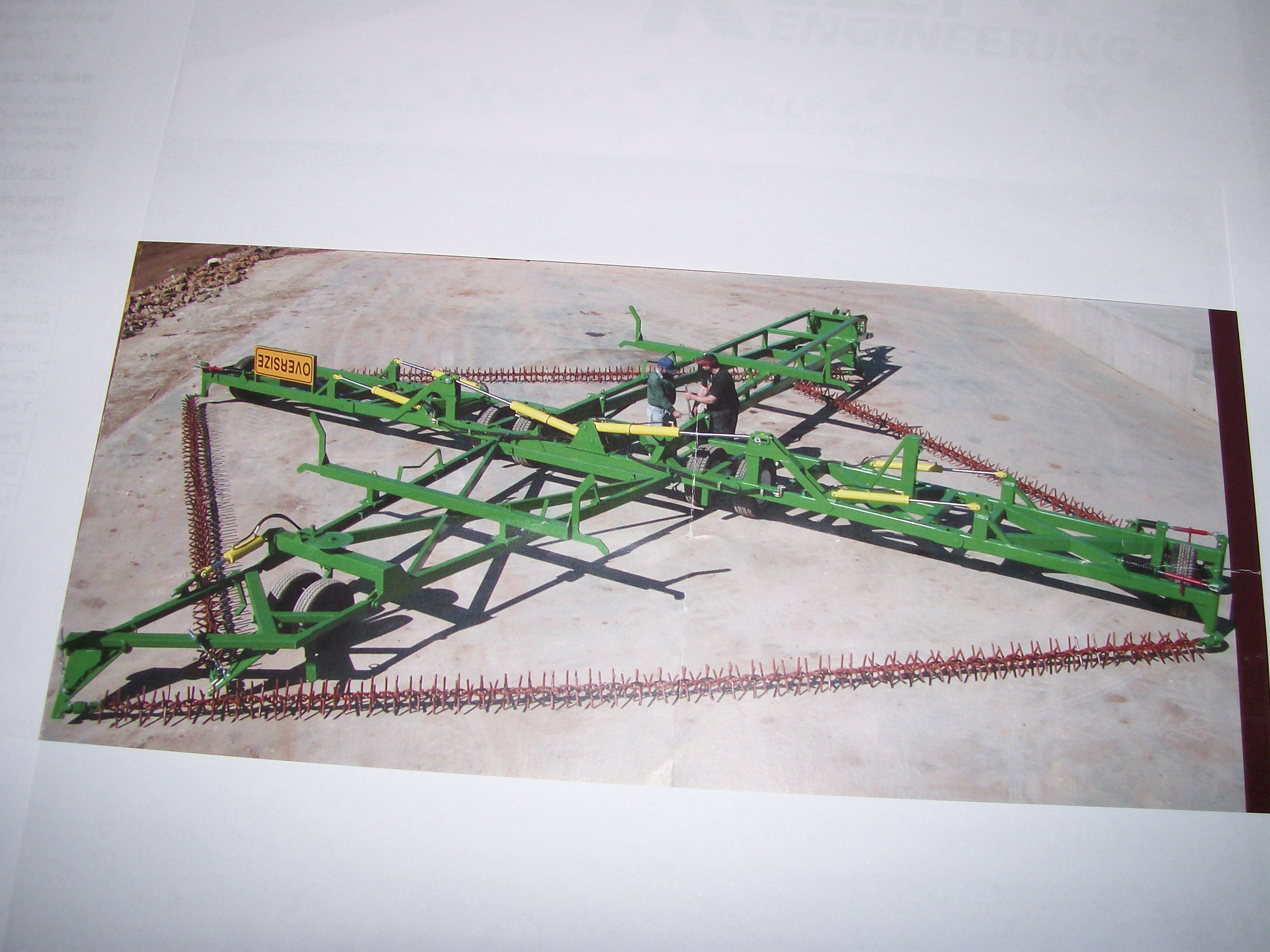 Kelly Prickle Chain. 5060 Foot Wide. Machinery & Equipment