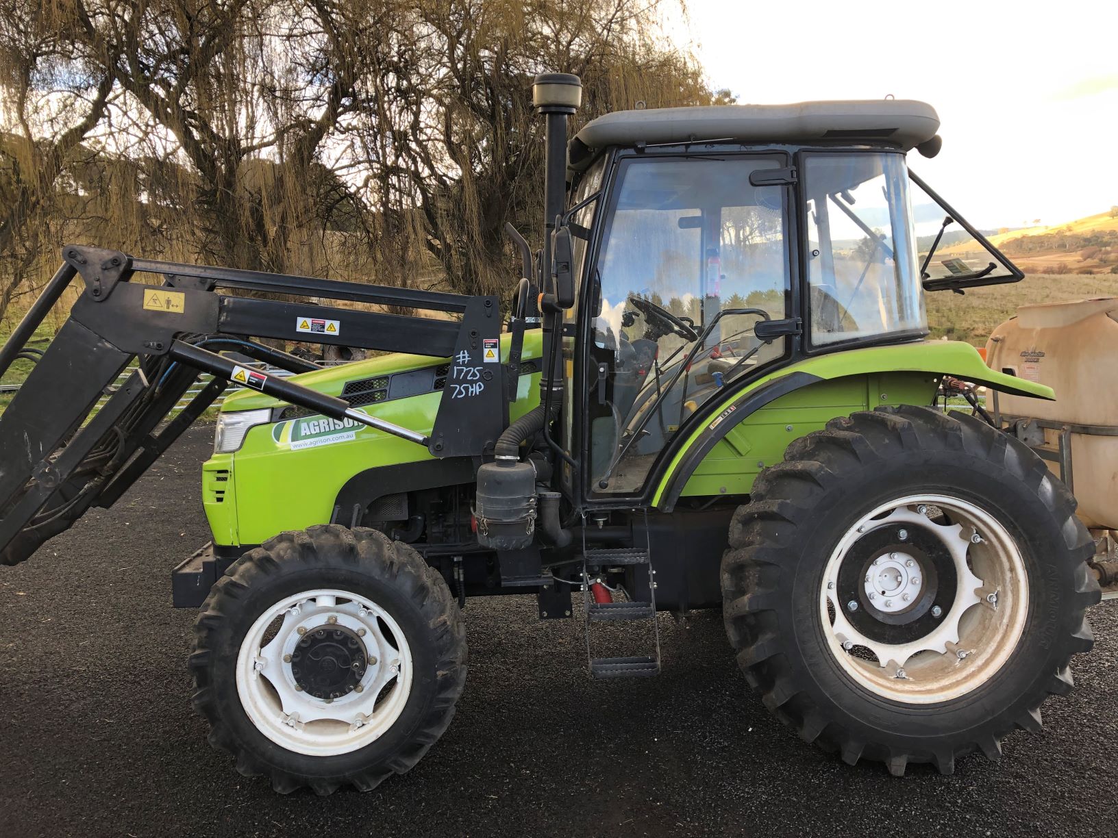 Agrison Ultra 75 HP Tractor 4in 1 bucket Machinery