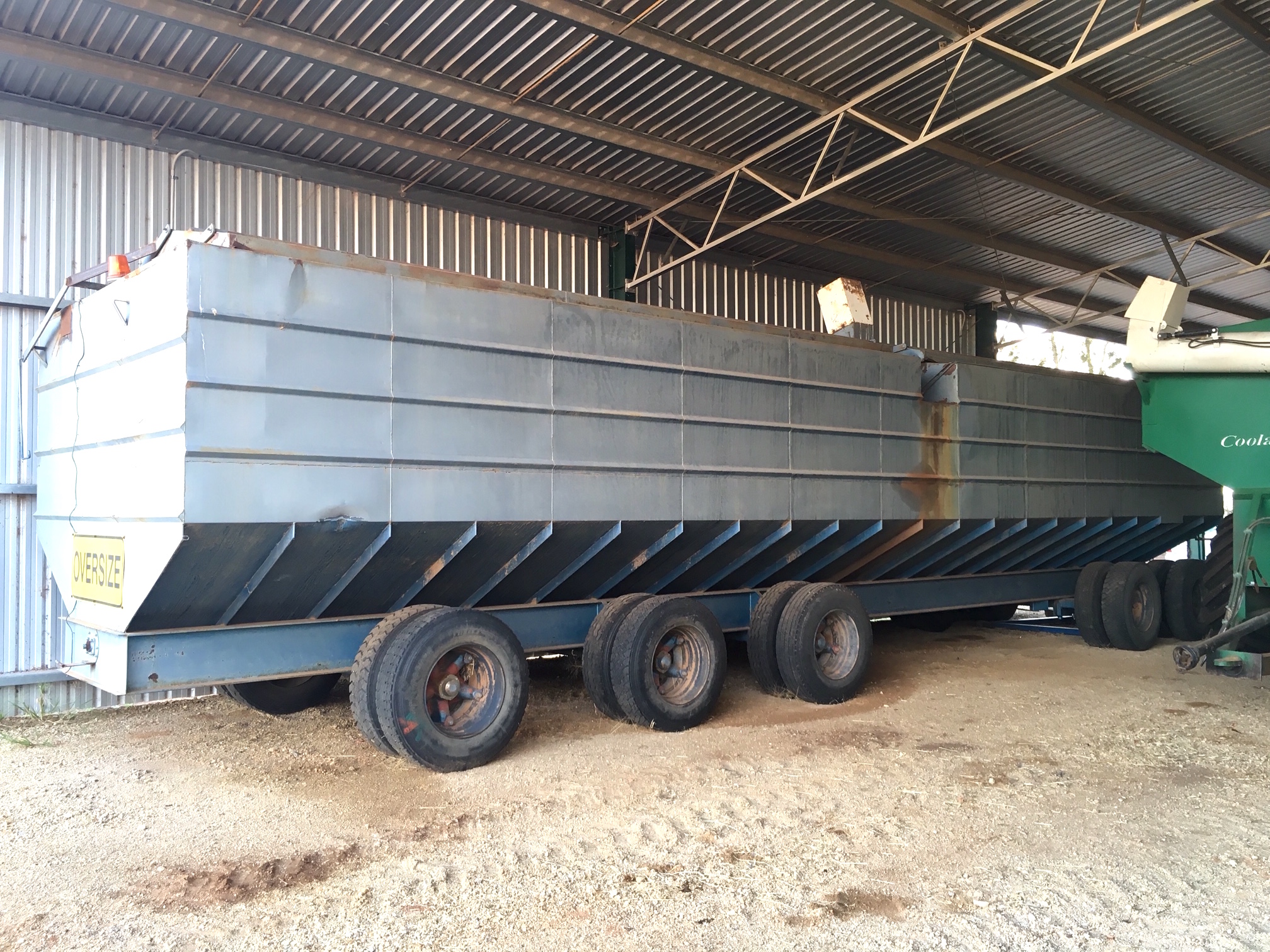Parkes steel 70t mother bin Machinery & Equipment Mother