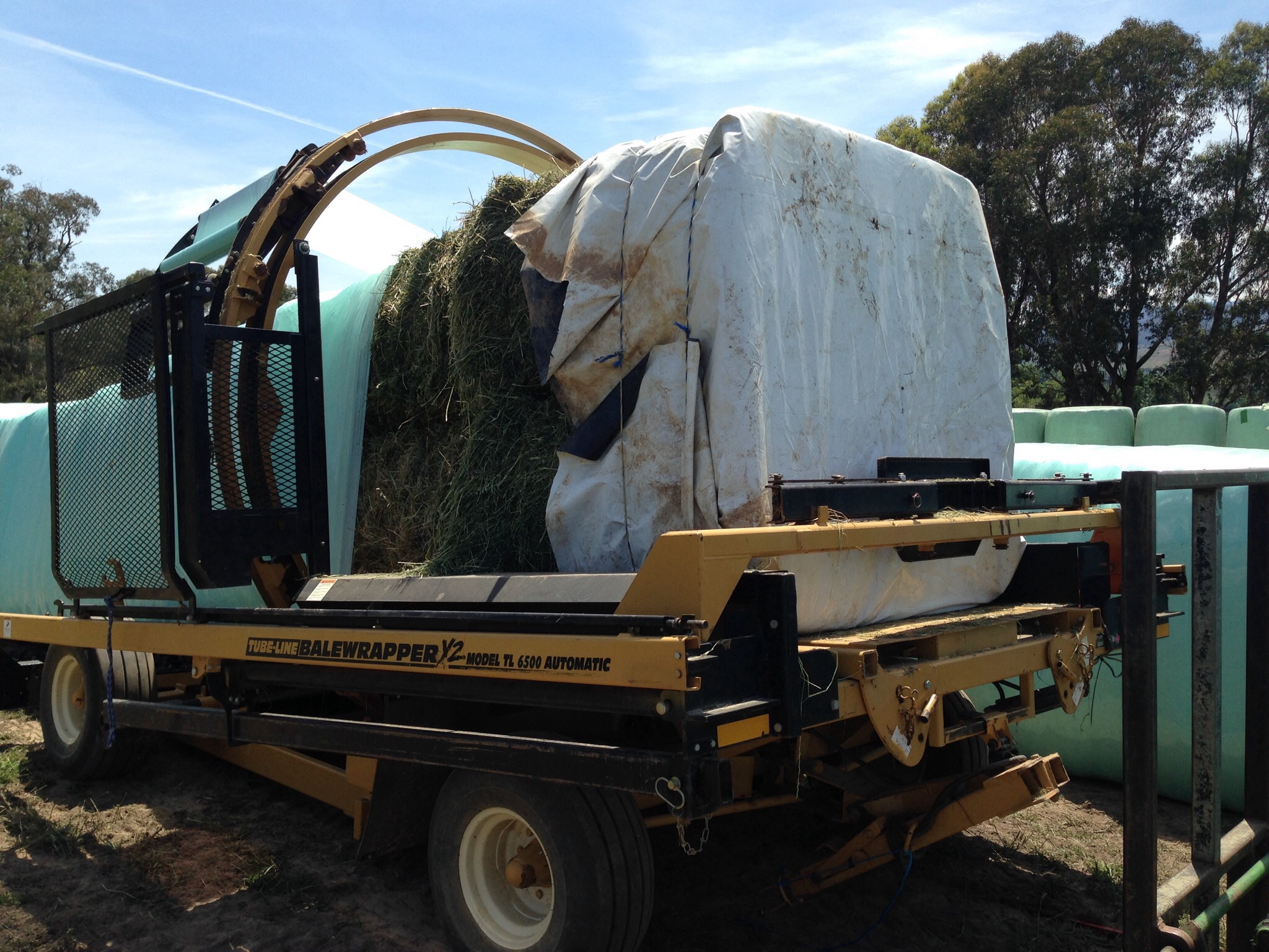 Tubeline wrapper model X2 TL 6500 Machinery & Equipment Hay