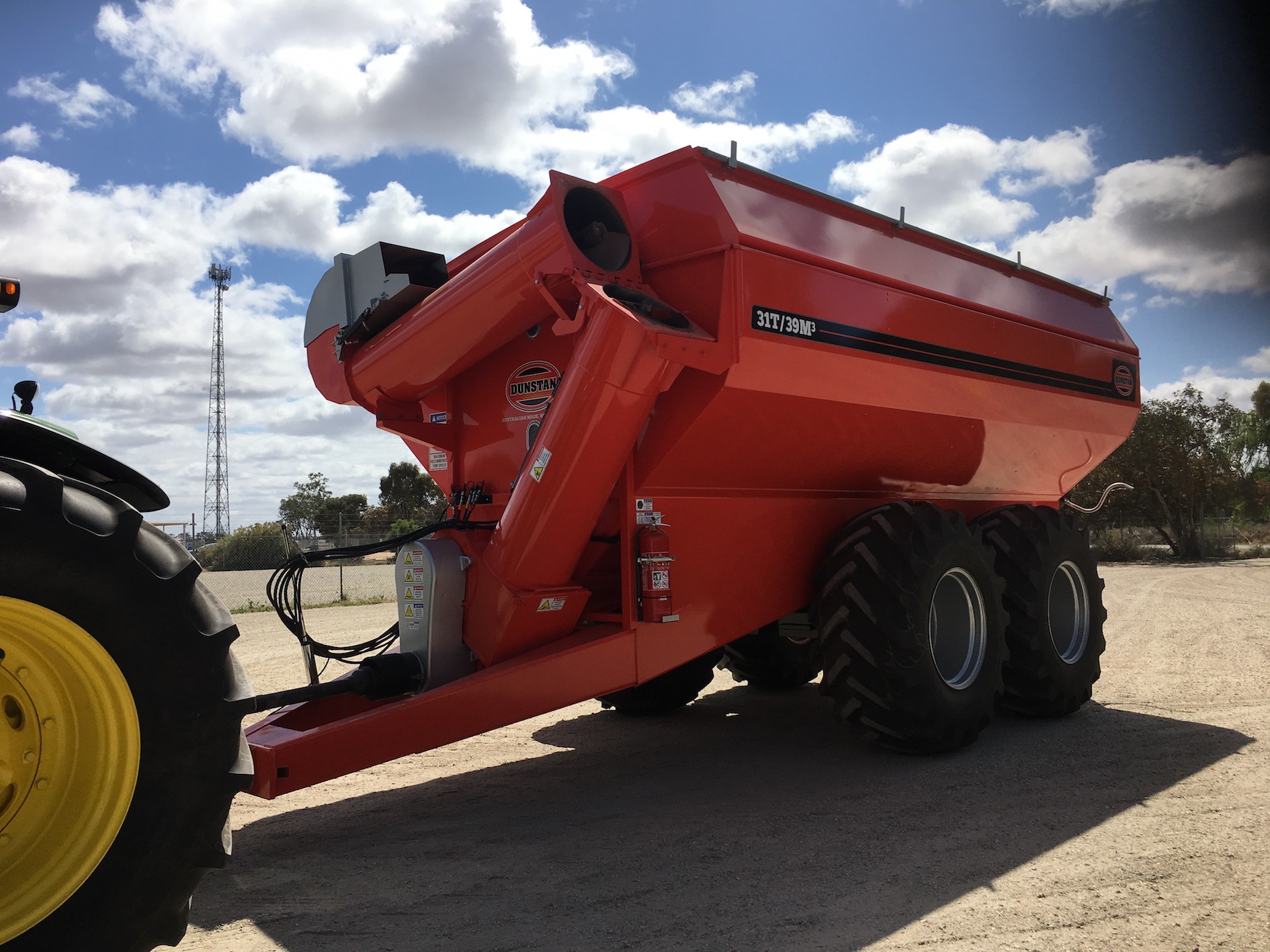 Dunstan 2017 31t Chaser Bin Machinery & Equipment Chaser