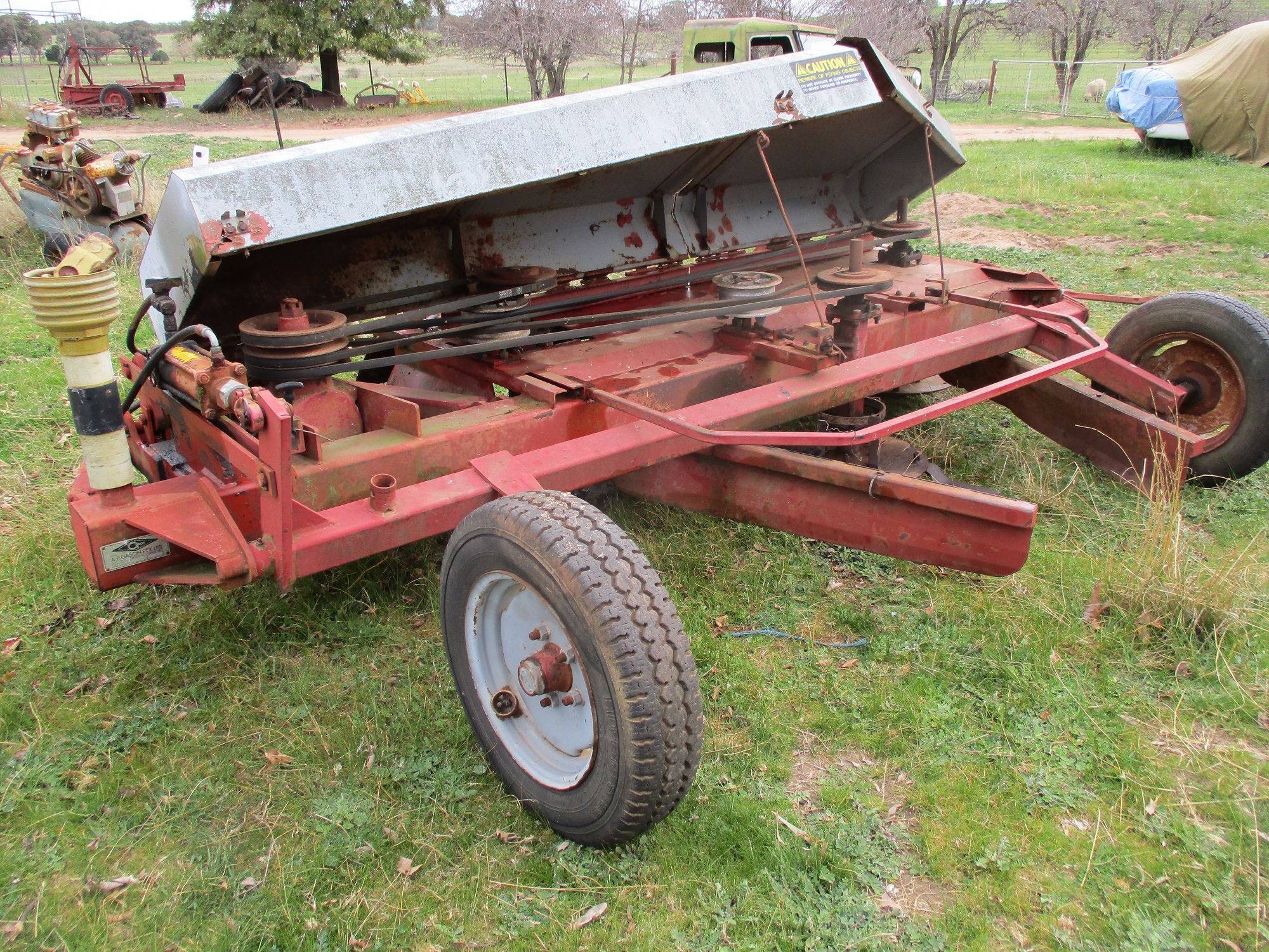 Gason MowerMaster Rotary Mower Machinery & Equipment Hay