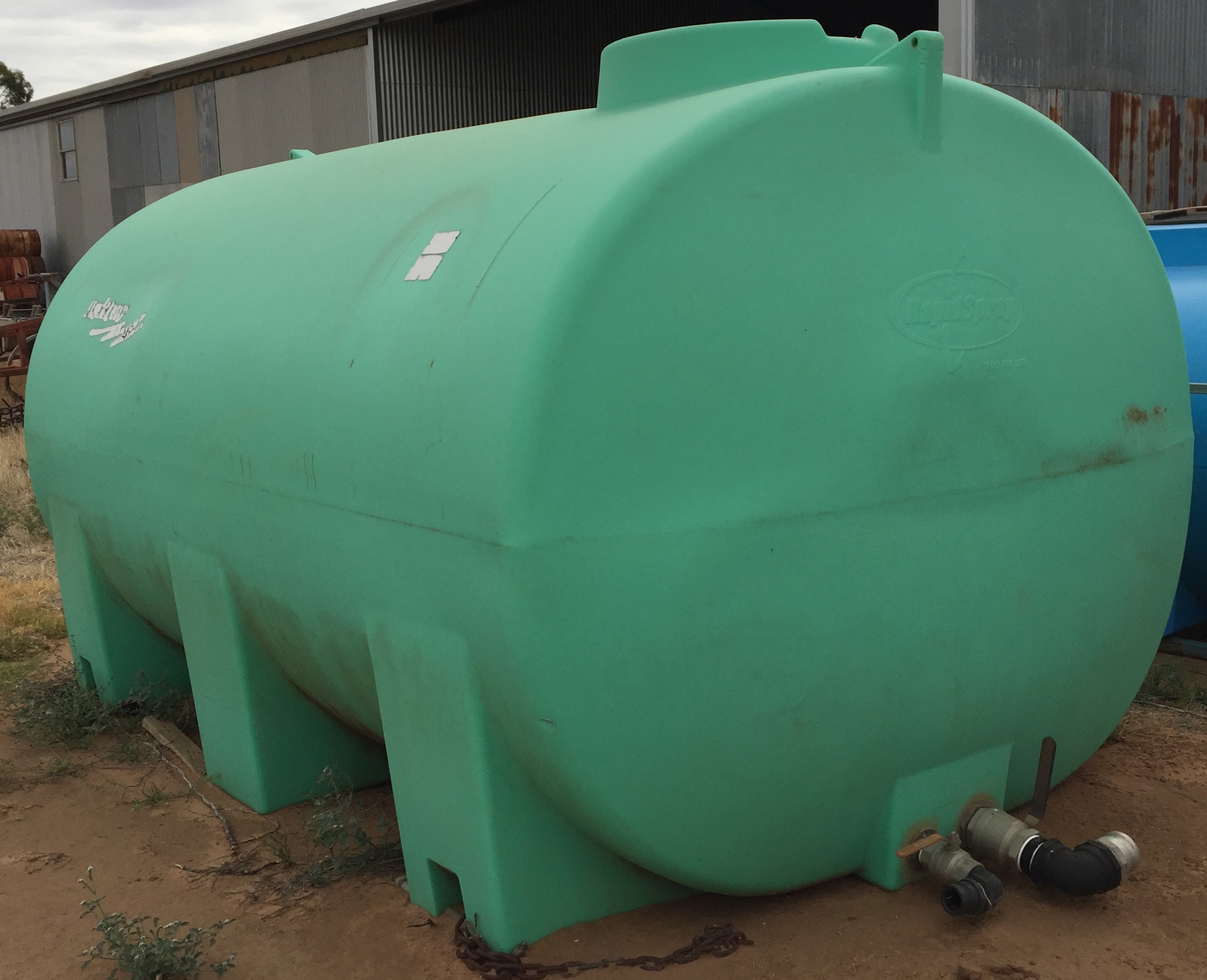Rapid Spray Tank 10,000 L. Livestock Equipment Tanks and