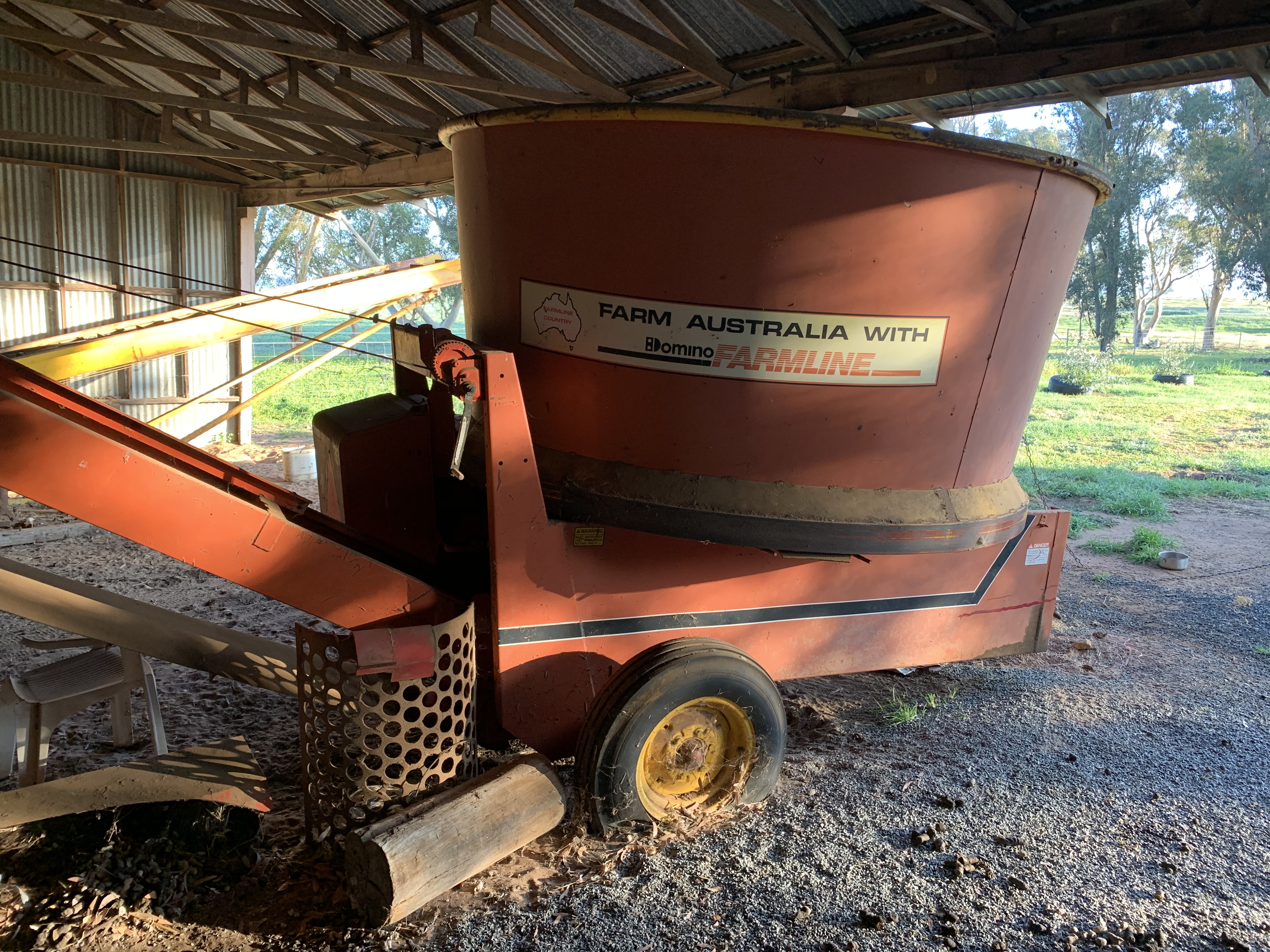 Farmline Tub Grinder Machinery & Equipment Fodder and Feed