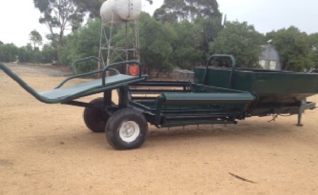 Hydraulic Lift Round Bale Feeder Amp Grain Bin Livestock