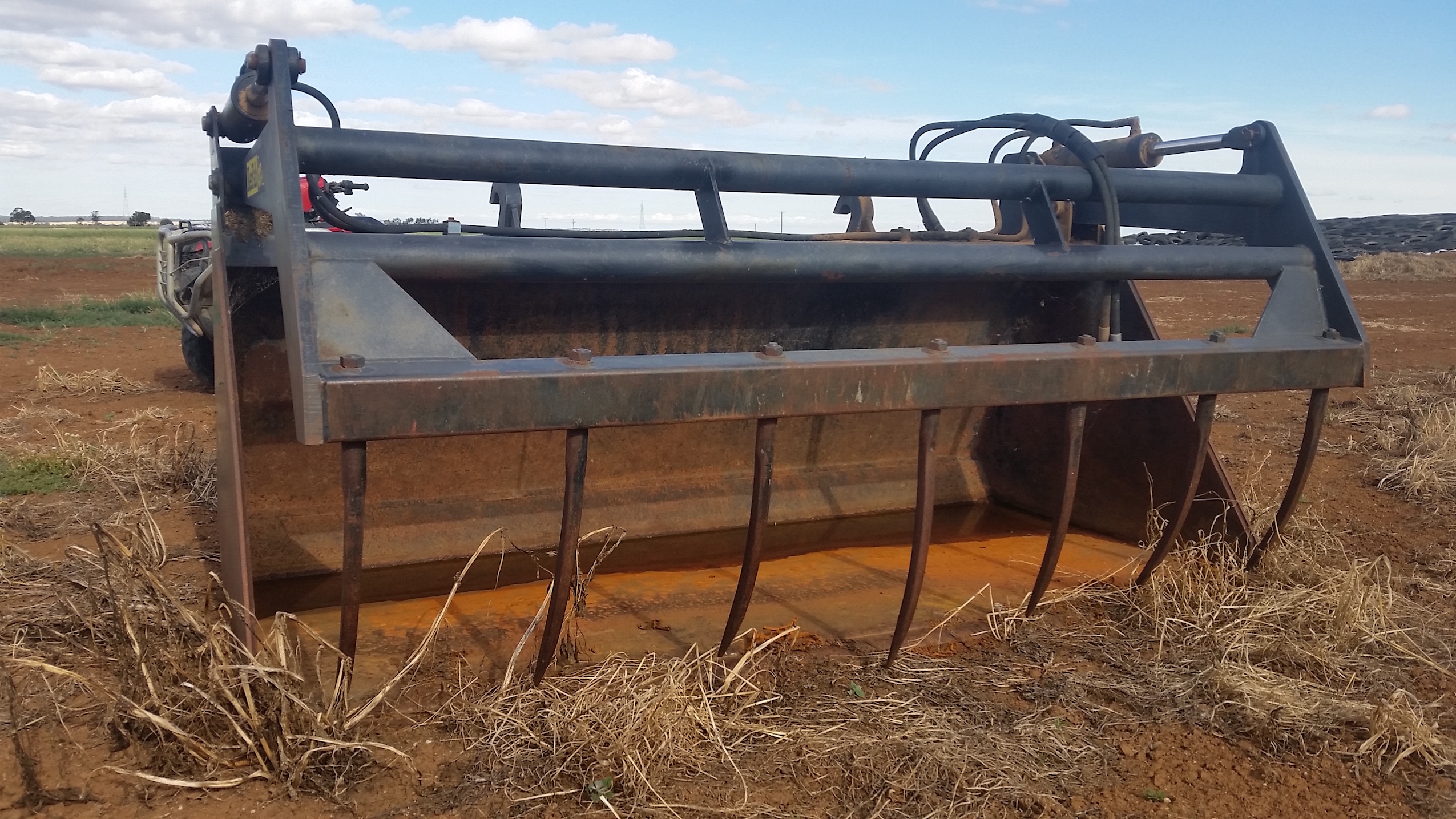 Large GRAIN Bucket JCB Machinery & Equipment Telehandlers