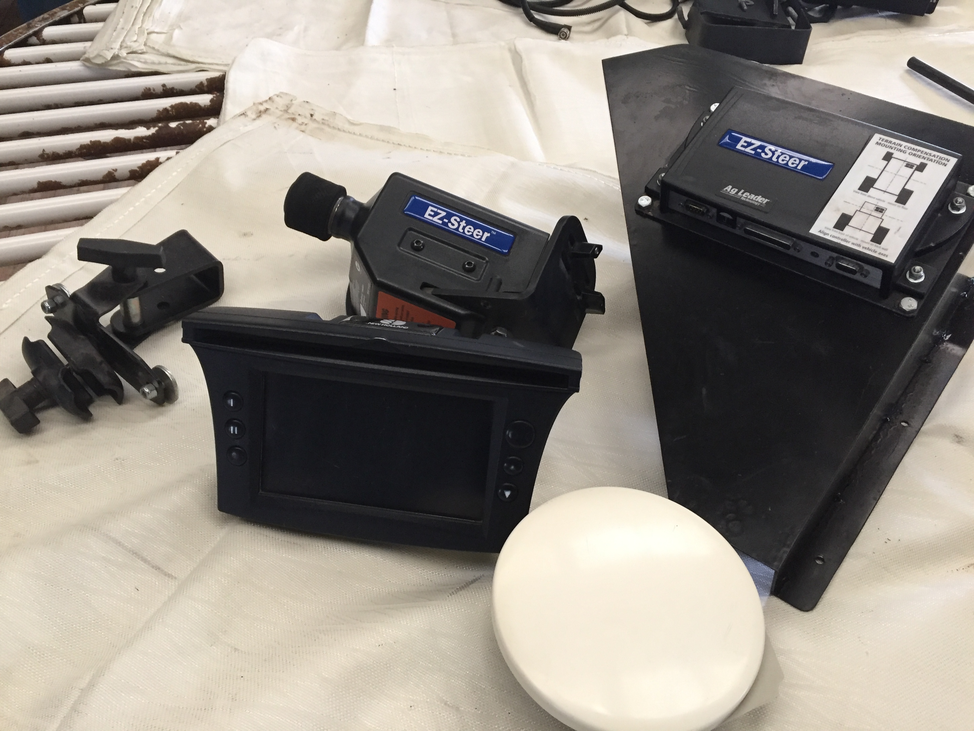 Trimble EZ Guide 500 Display Screen With EZ Steer Machinery