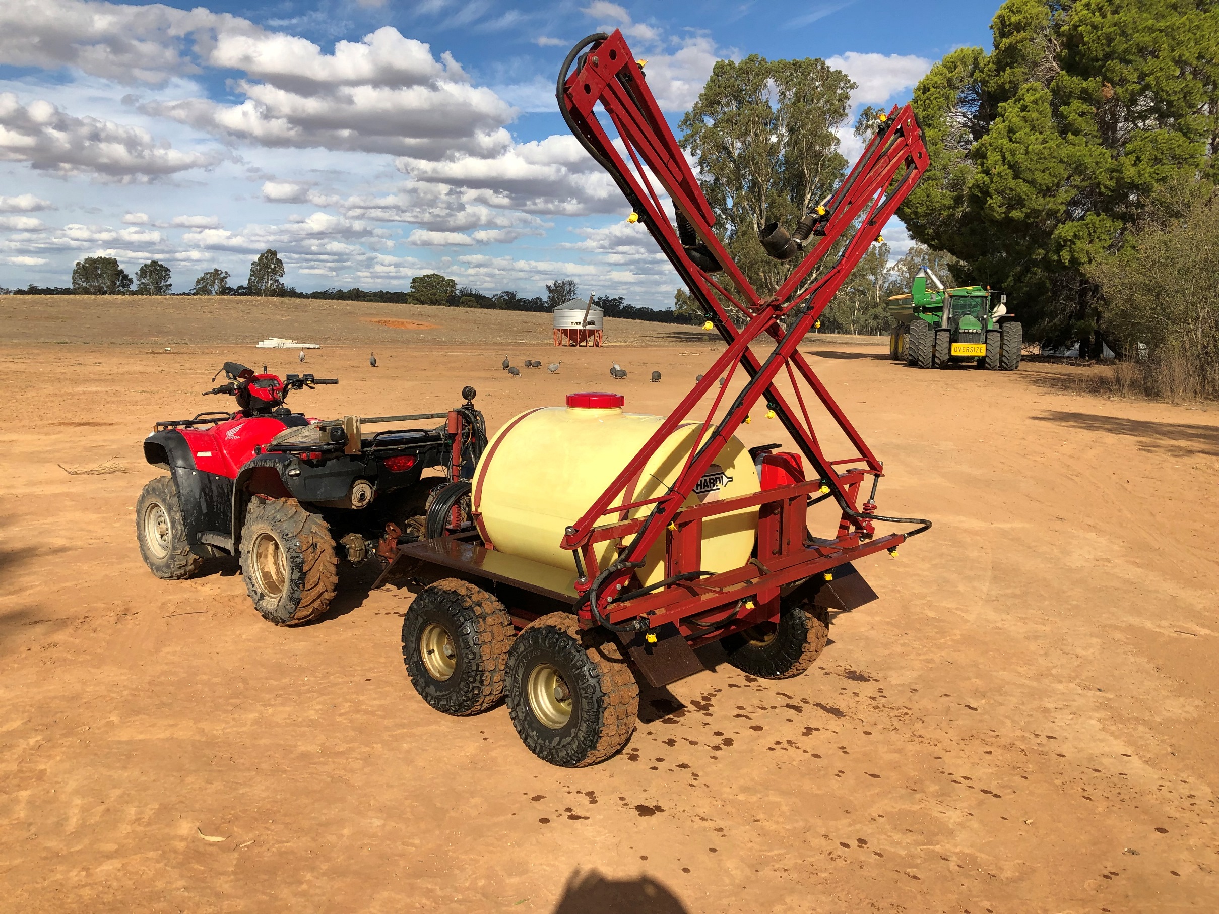 Hardi 400Ltr ATV sprayer Machinery & Equipment Sprayers For