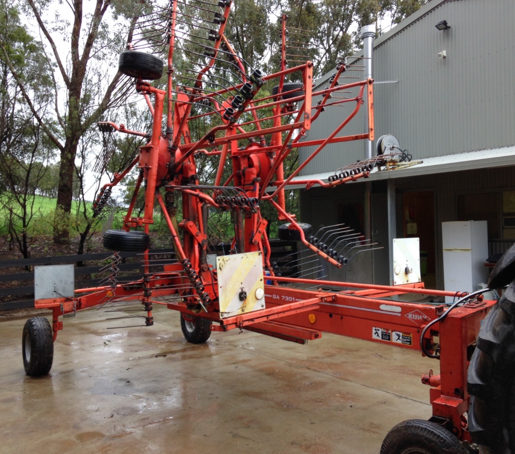 KUHN GA 7301 Rotary Hay / Silage Rake For Sale Machinery