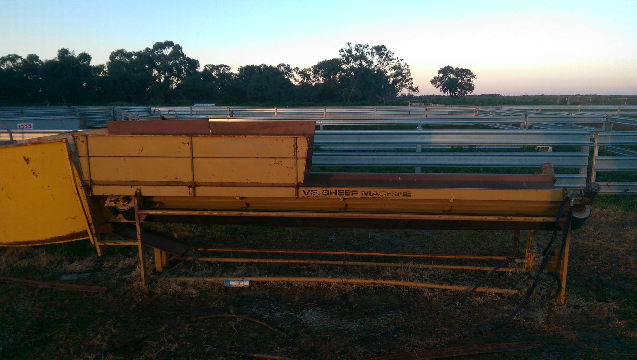 V E machine Livestock Equipment Sheep Handlers For Sale