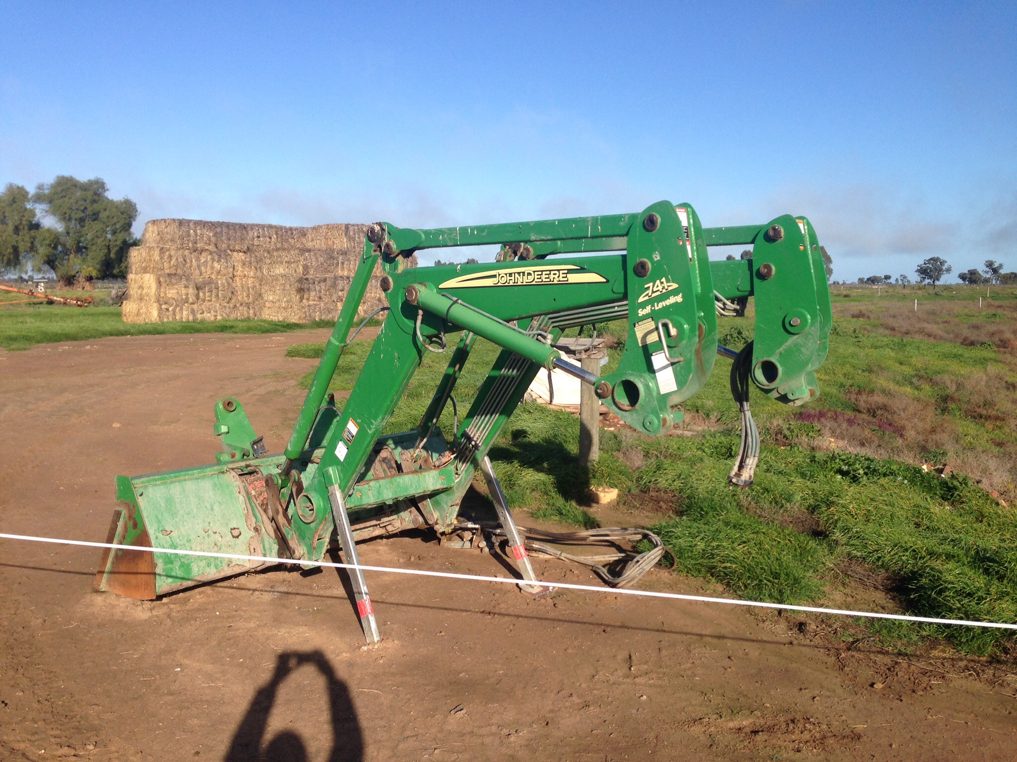 John Deere 741 loader Machinery & Equipment General Farm