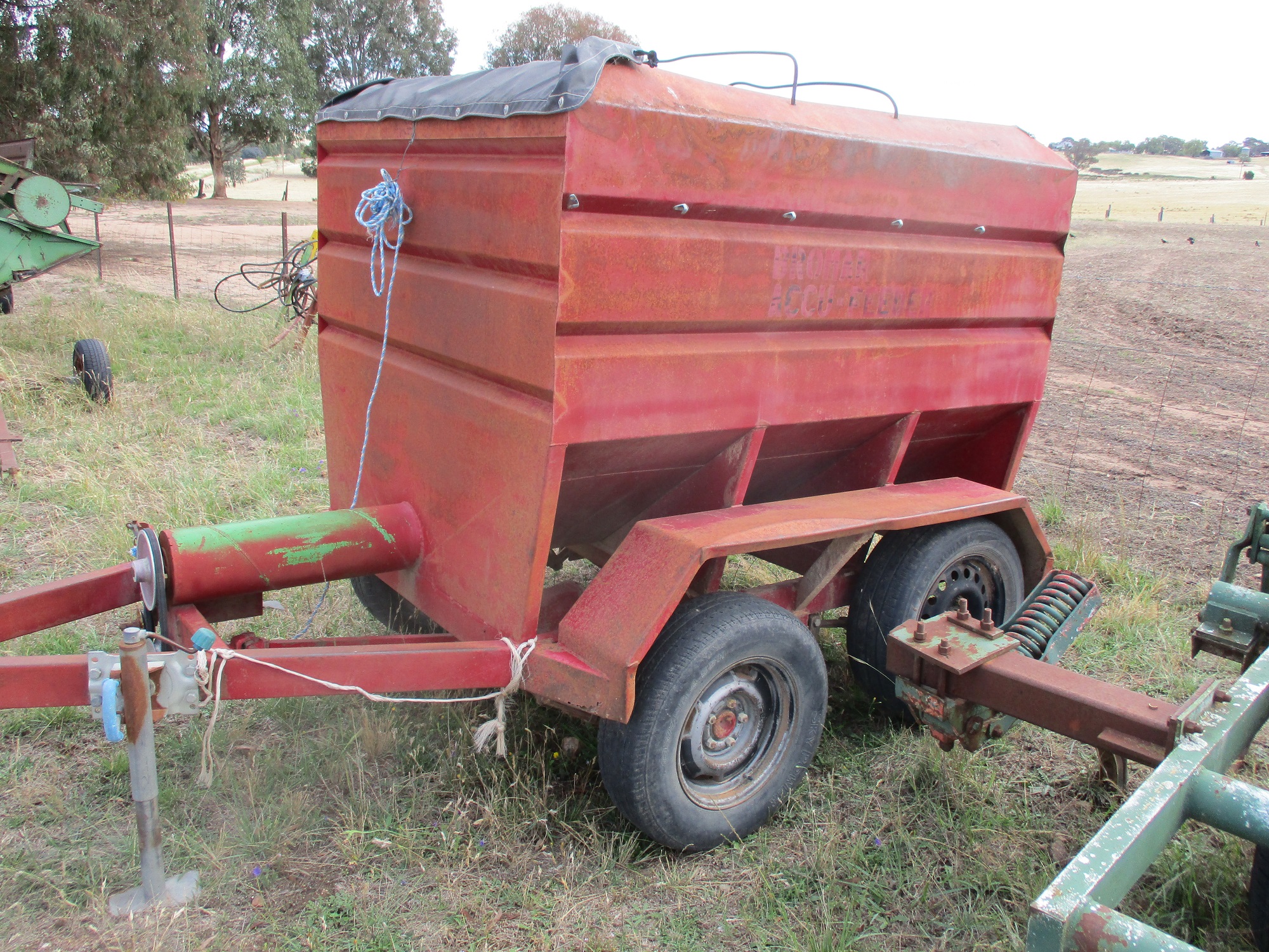 Bromar Feedout Cart Livestock Equipment Livestock Feeding