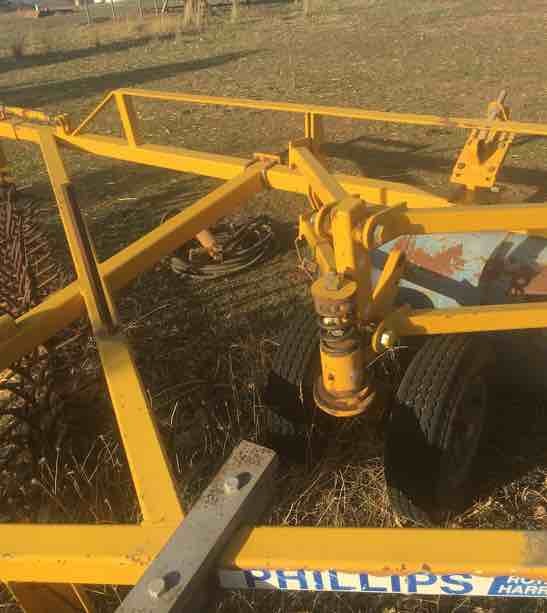 Phillips Rotary Harrows 5.7M Machinery & Equipment Harrows