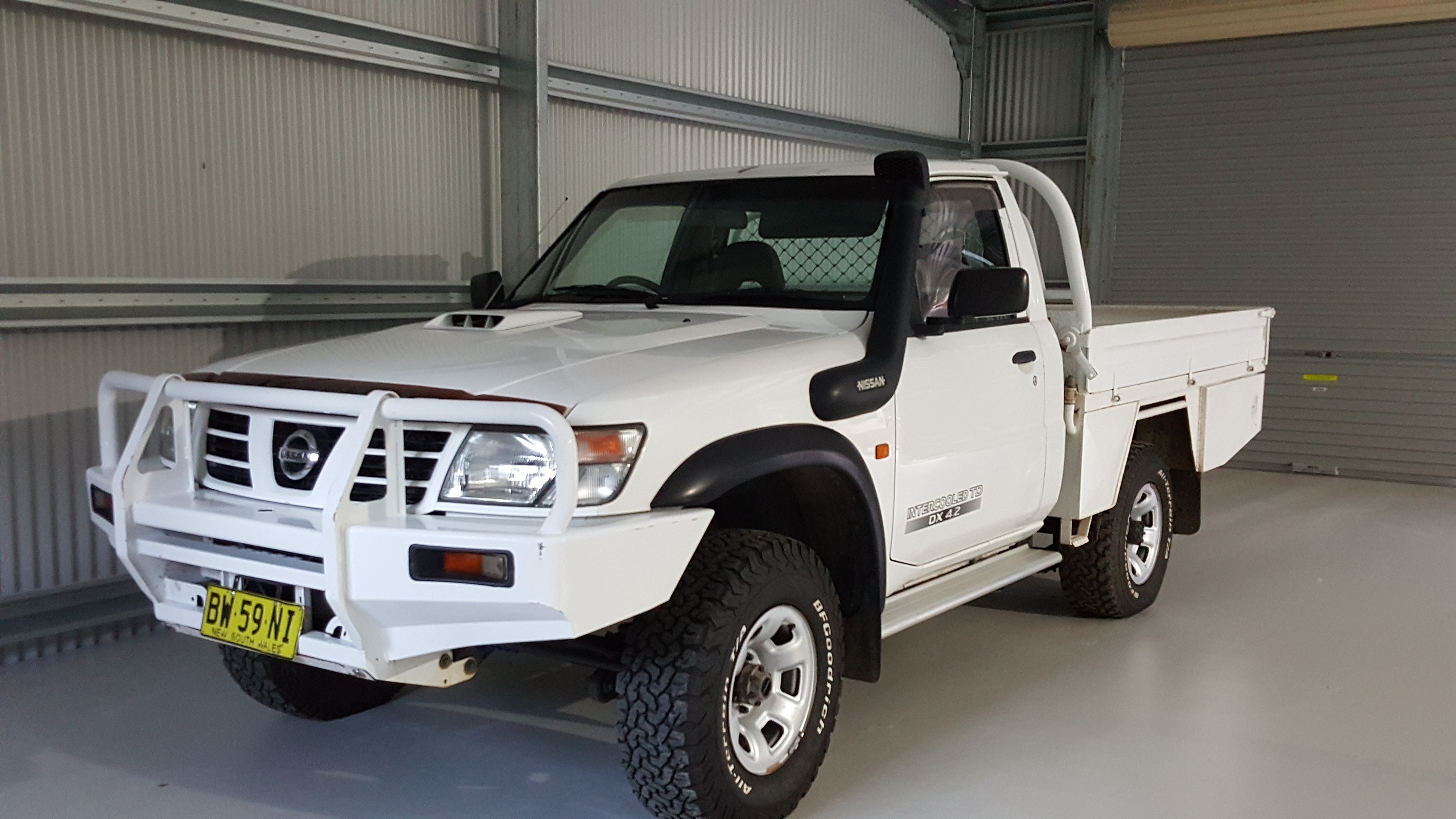 4WD 2004 Nissan Patrol ute 4.2