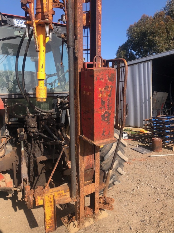 Munro Post Driver Machinery & Equipment Post Drivers For
