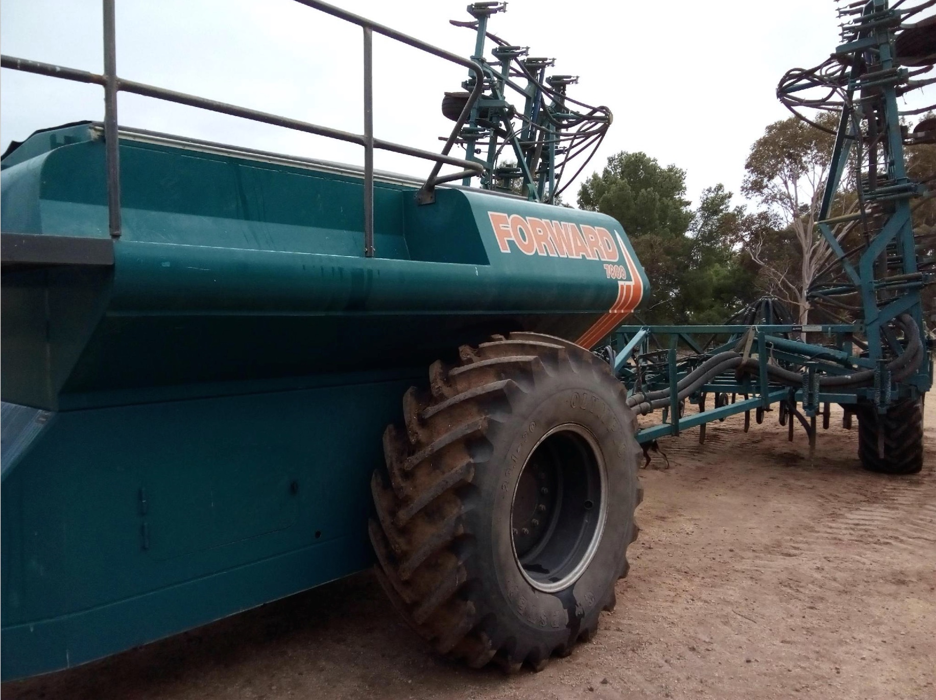 Allfarm Forward Air Seeder 7,000Ltr 3 Box Bin & Forward Bar