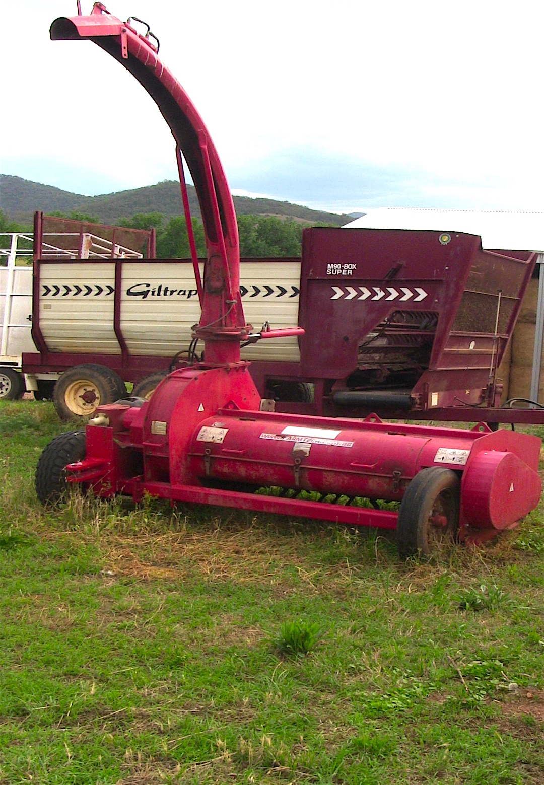 Forage Harvester Omarv Forage Harvester Double Chop FH 180 DT,