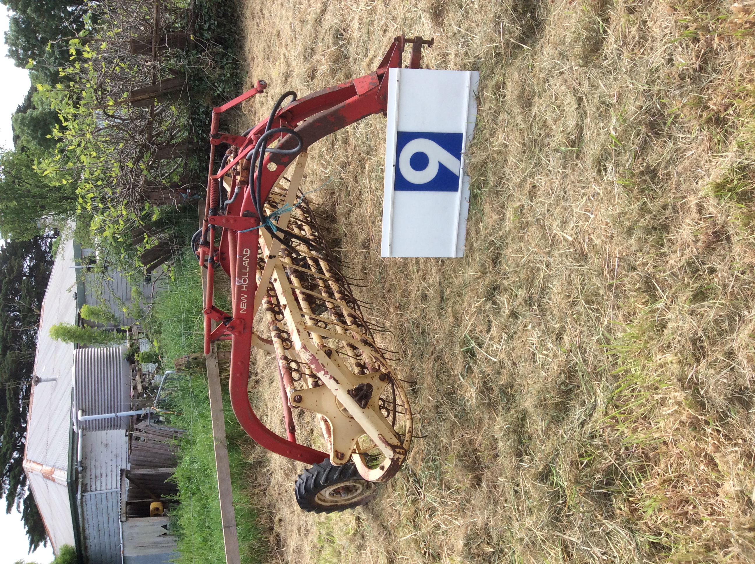 Under Auction New Holland Side Delivery Rake 2 + GST Buyers