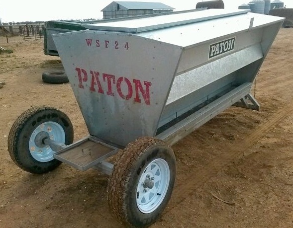 Paton Wsf 24 Portable Sheep Feeder Livestock Equipment