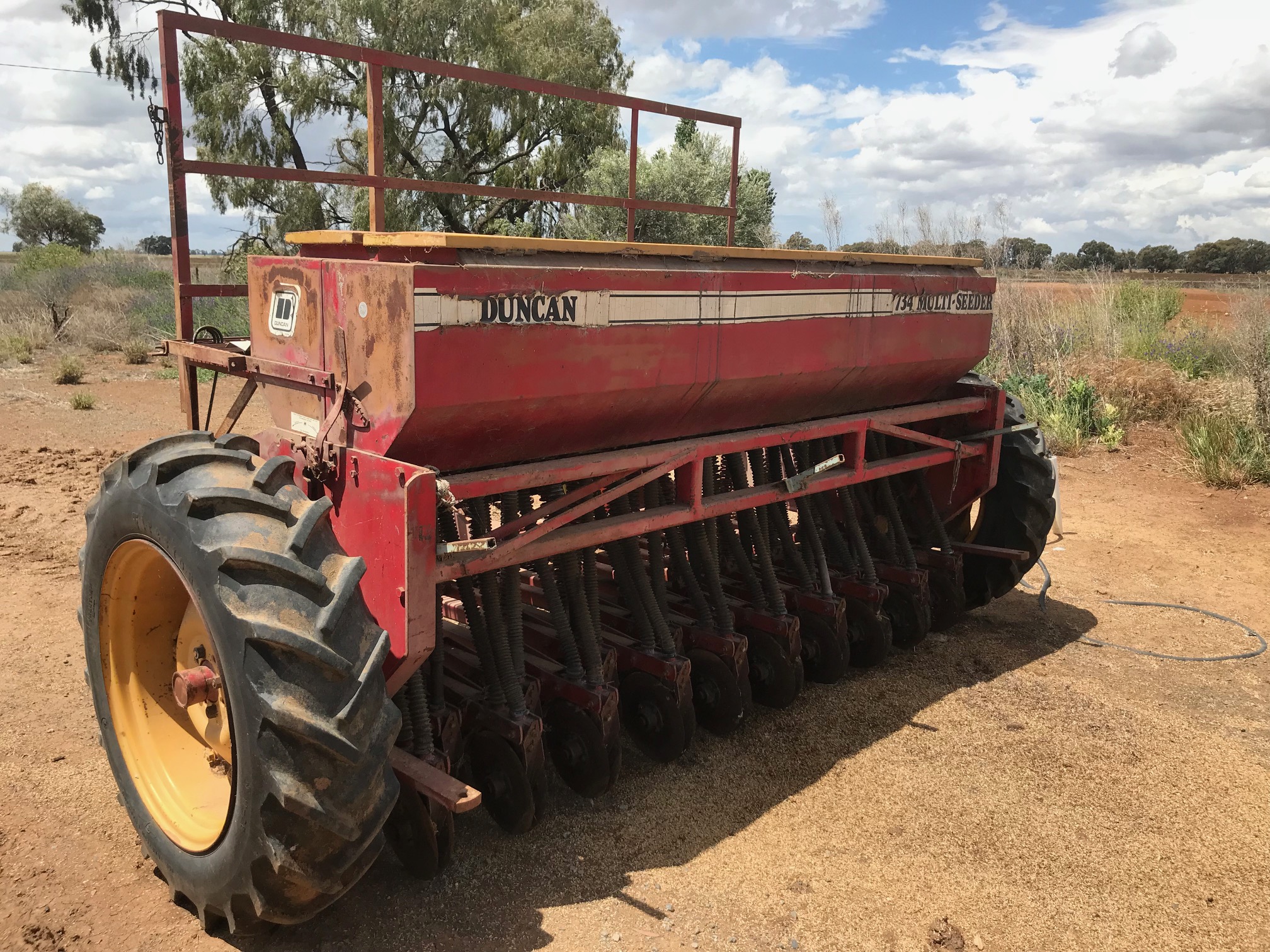 Duncan 734 Multi Seeder Machinery & Equipment Tillage and