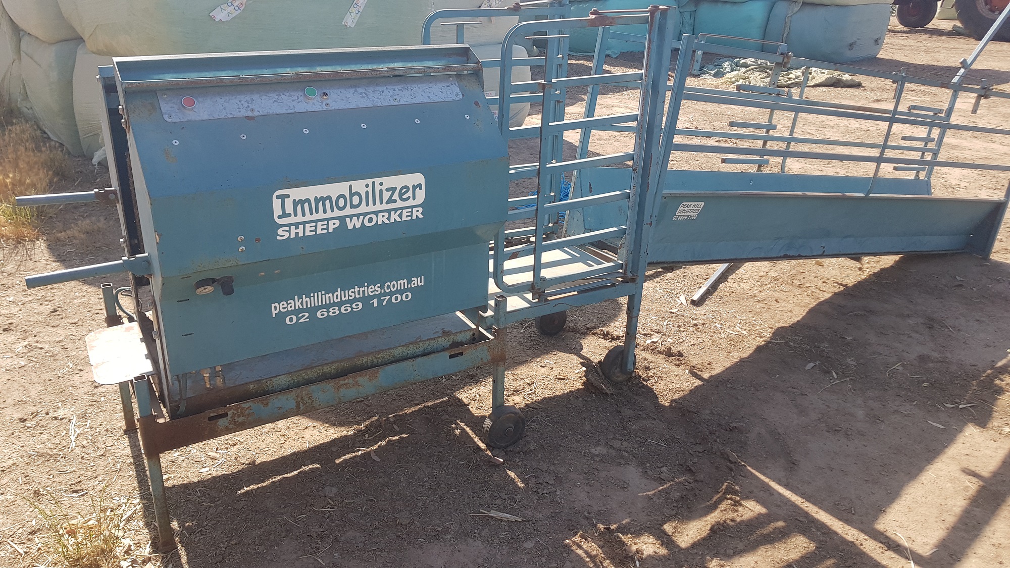 Peak Hill Immobiliser Sheep Handler Livestock Equipment