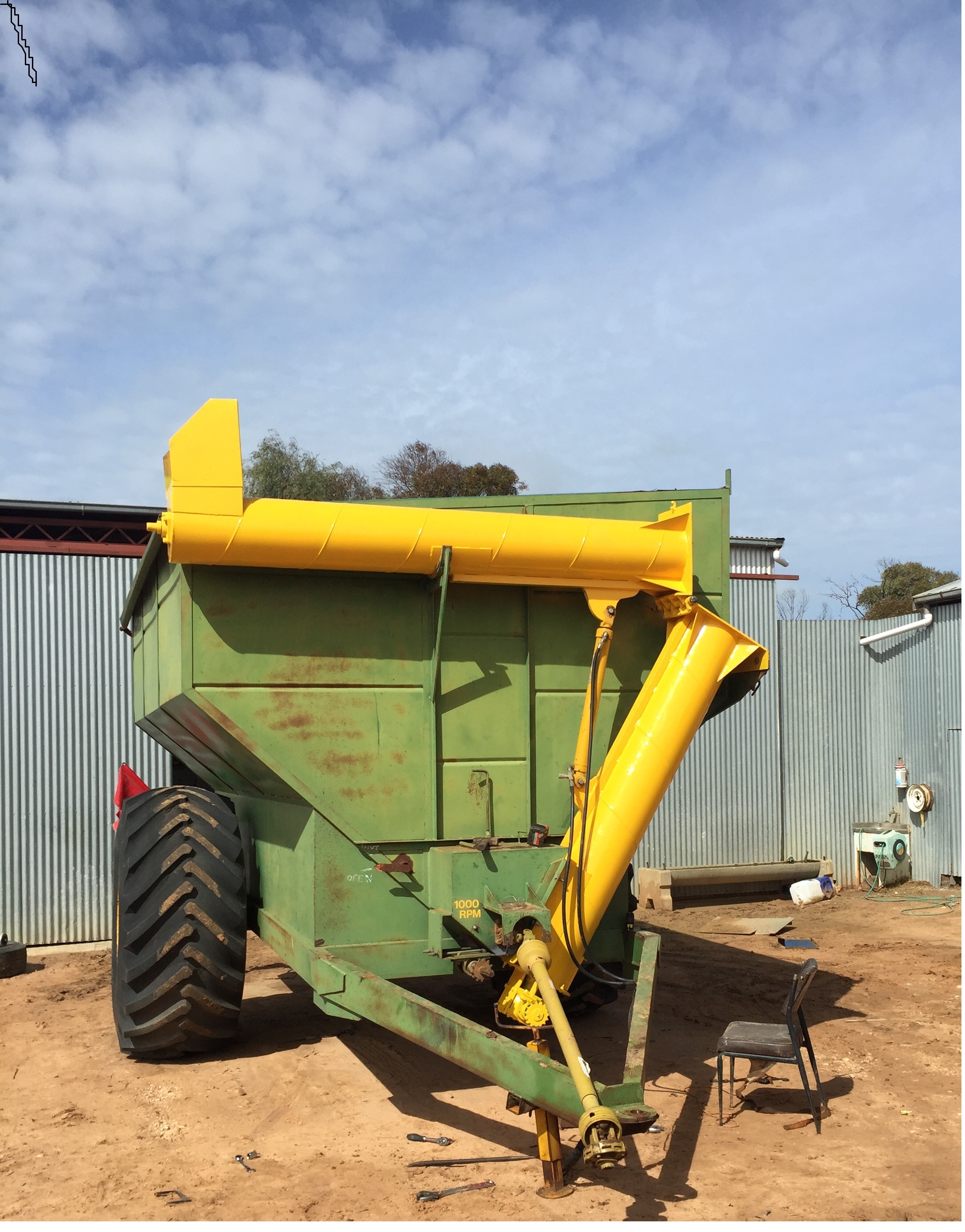 20 Tonne Turner Chaser Bin Machinery & Equipment Chaser