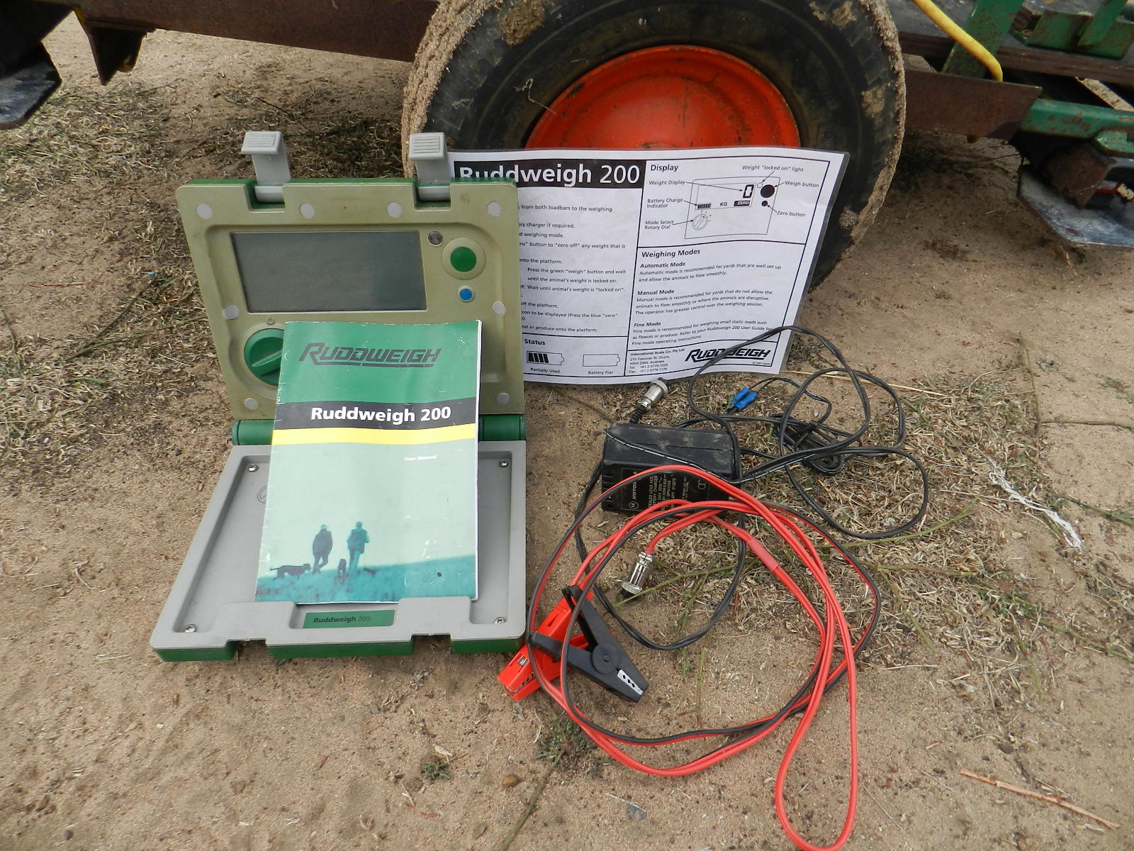 Ruddweigh sheep and lamb scales platform Livestock Equipment