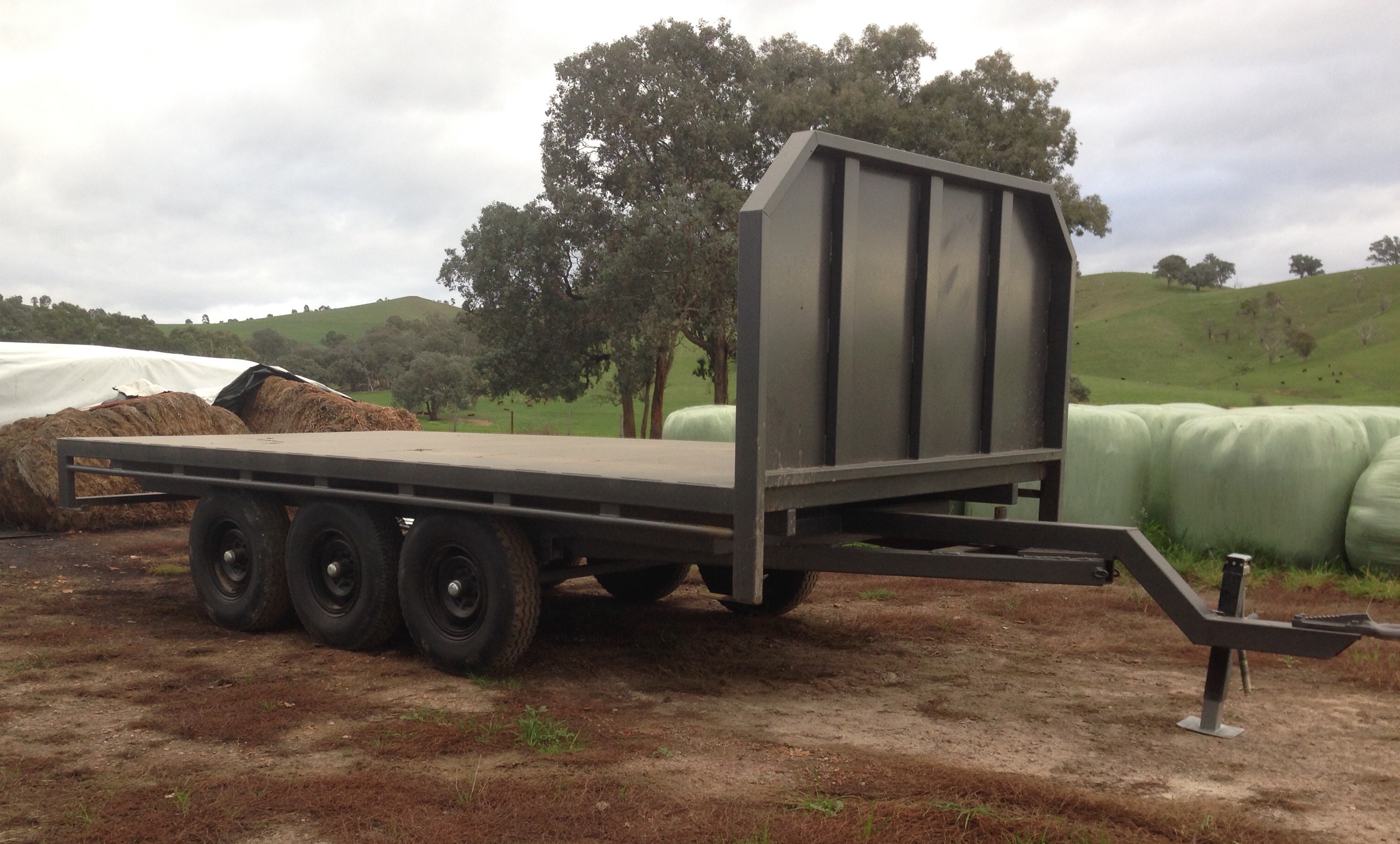 Large Hay Trailer As New Machinery & Equipment Trailers