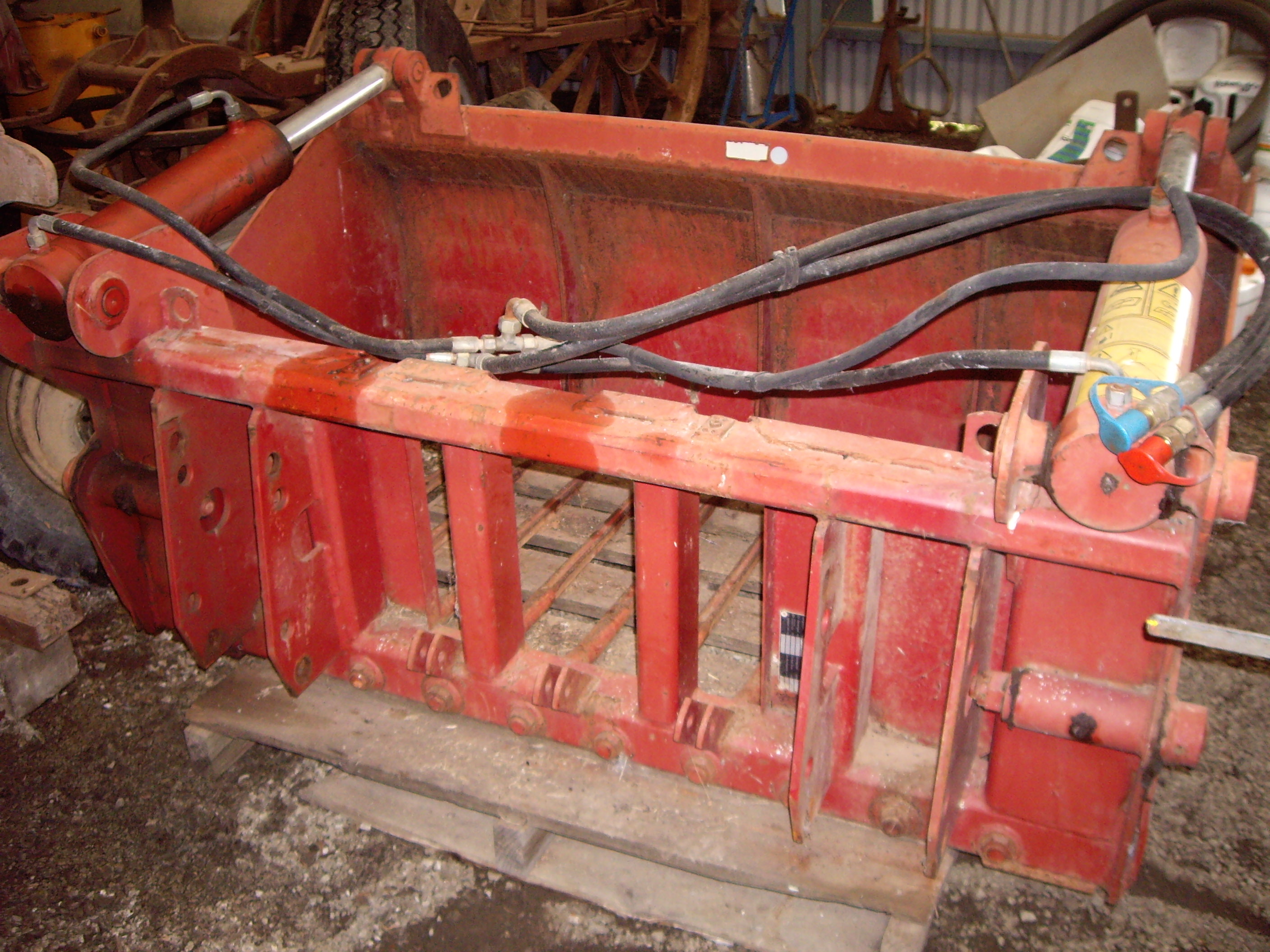 Silage Shear Grab, Strautmann. Machinery & Equipment Hay