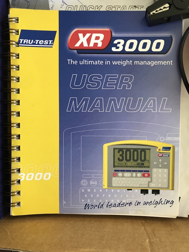 Trutest XR 3000 (Bluetooth) Livestock Equipment Livestock