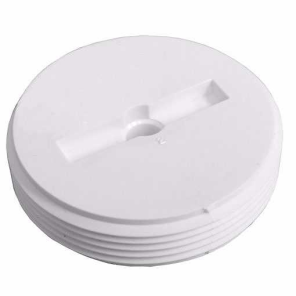 Plug, 2 in, PVC, Countersunk | Famous Supply