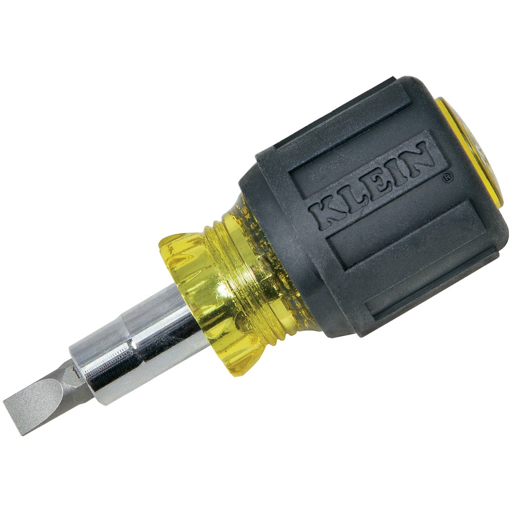 Klein Tools 32561 Klein 6in1 Stubby MultiBit Screwdriver Family