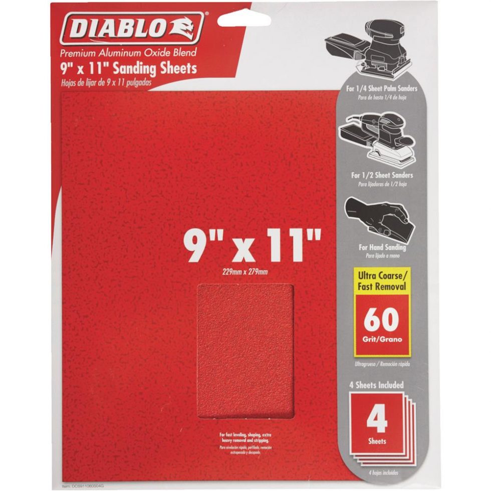Freud Inc DCS911060S04G Diablo Sandpaper Family Hardware