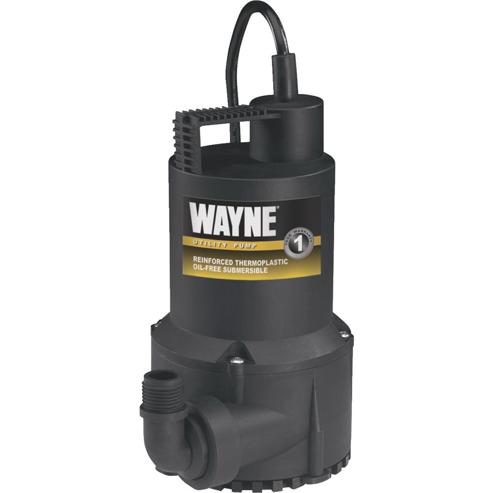 Wayne Home Equipment RUP160 Wayne 1/6 HP ContinuousDuty Submersible