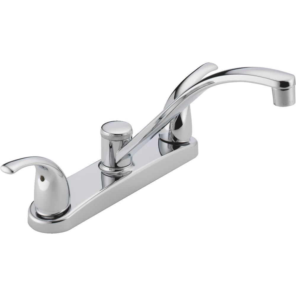 Delta Faucet P299208LF Peerless Choice Double Lever Handle Kitchen
