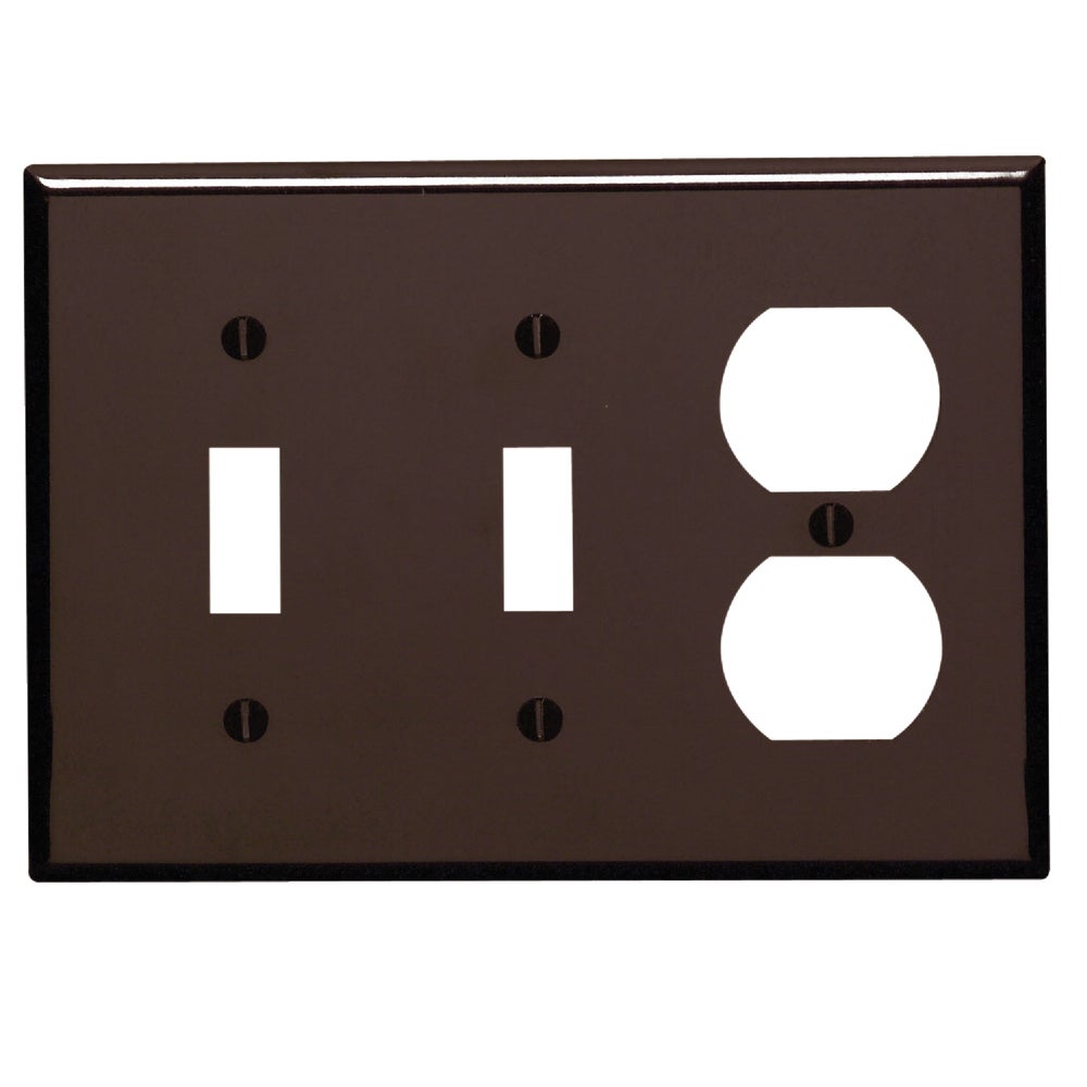 Leviton 00185021 Leviton Plastic Combination Wall Plate Family Hardware