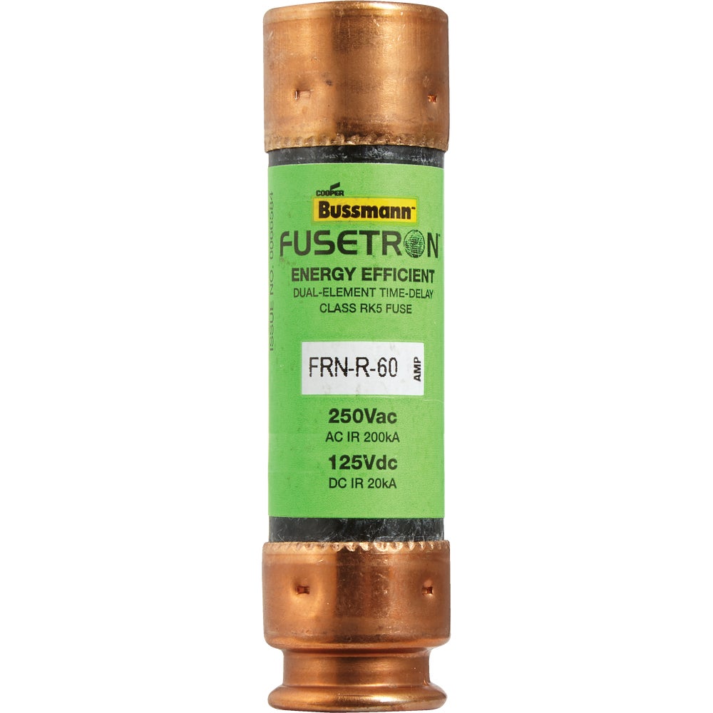 Bussmann FRNR60 Bussmann Fusetron FRNR Cartridge Fuse Family Hardware