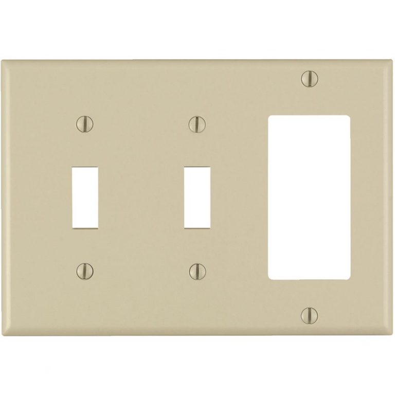 Leviton 0018042100I Leviton Decora Combination Wall Plate Family