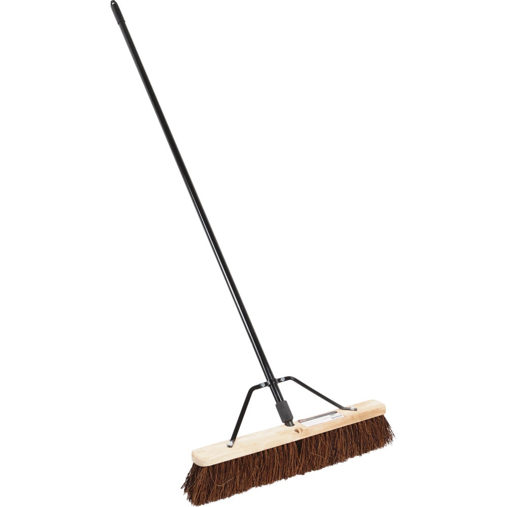 Harper Brush 278A Harper Rough Surface Metal Handle Push Broom Family