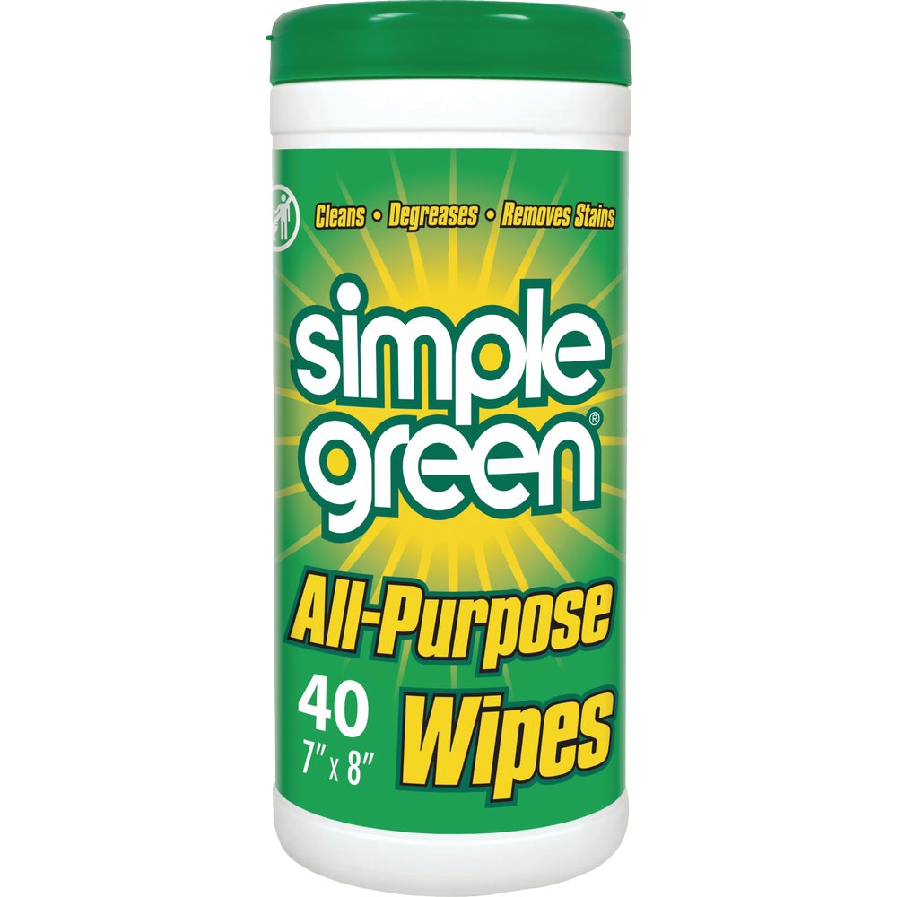 Sunshine Makers 3810001213312 Simple Green MultiPurpose Wipes Family