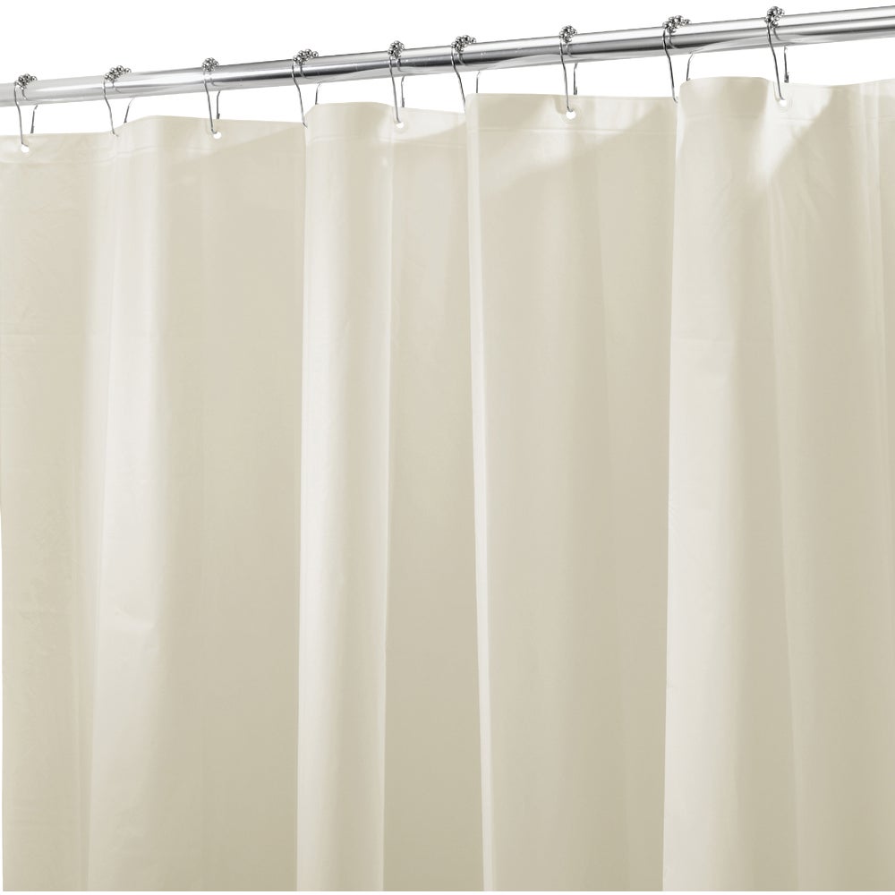 Interdesign 12053 iDesign PEVA Shower Curtain Liner Family Hardware